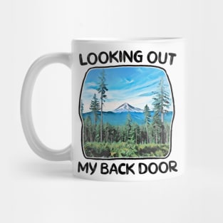Van Life Back Door Mug